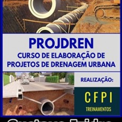 Elaboração de Projetos de Drenagem Urbana - Gustavo Izidro