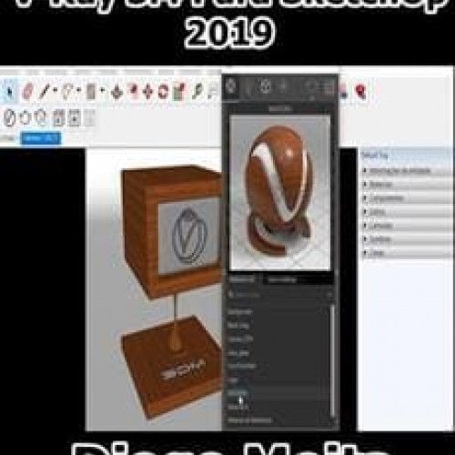 V-Ray 3.4 Para SketchUp 2019 - Diogo Moita